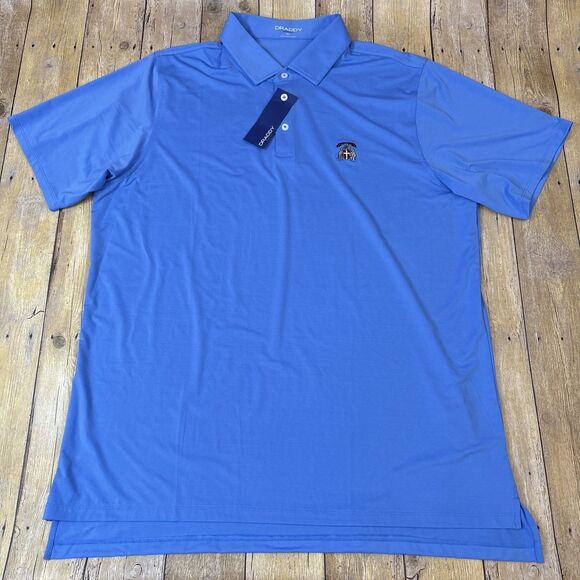 B Draddy Sport Polo Shirt Mens XL Inverness Club Country Club Golf Logo NEW NWT - Picture 5 of 14